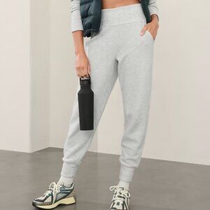 Athelta Coaster Luxe High Rise Jogger - Light Grey Heather - XXS